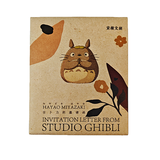 Hayao Miyazaki's Ghibli's invitation letter-RIP LIVE CCG Card