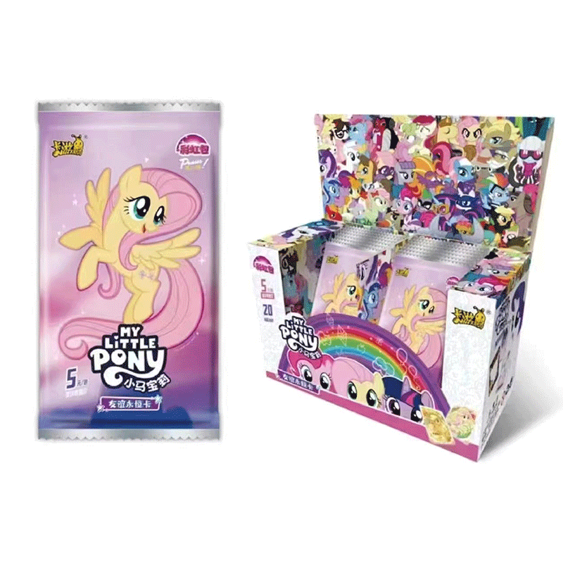 Kayou-My Little Pony (Rainbow Pack V3 ) 25 Packs -RIP LIVE Repack Trading Cards Korean Booster Box